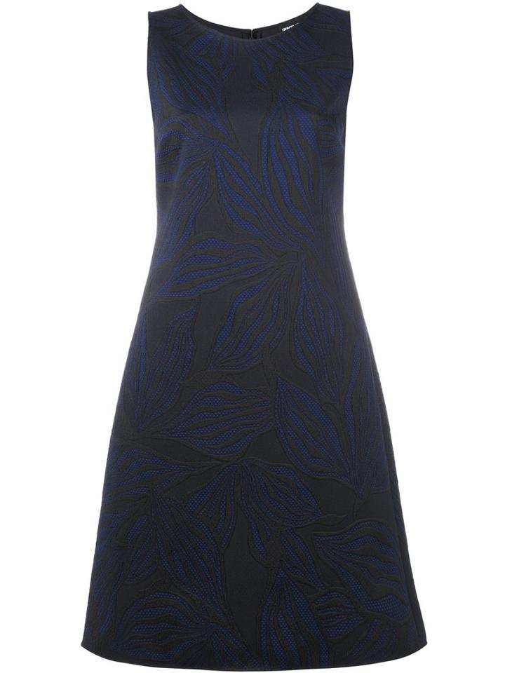 Giorgio Armani Jacquard Flared Dress