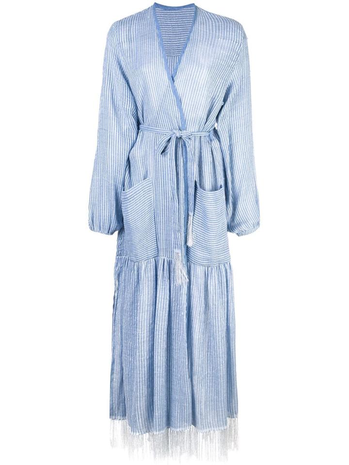 Lemlem Zinab Robe Dress - Blue