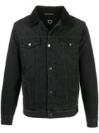 Htc Los Angeles Denim Trucker Jacket - Black