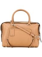 Dkny Zip Pocket Tote, Women's, Nude/neutrals, Leather
