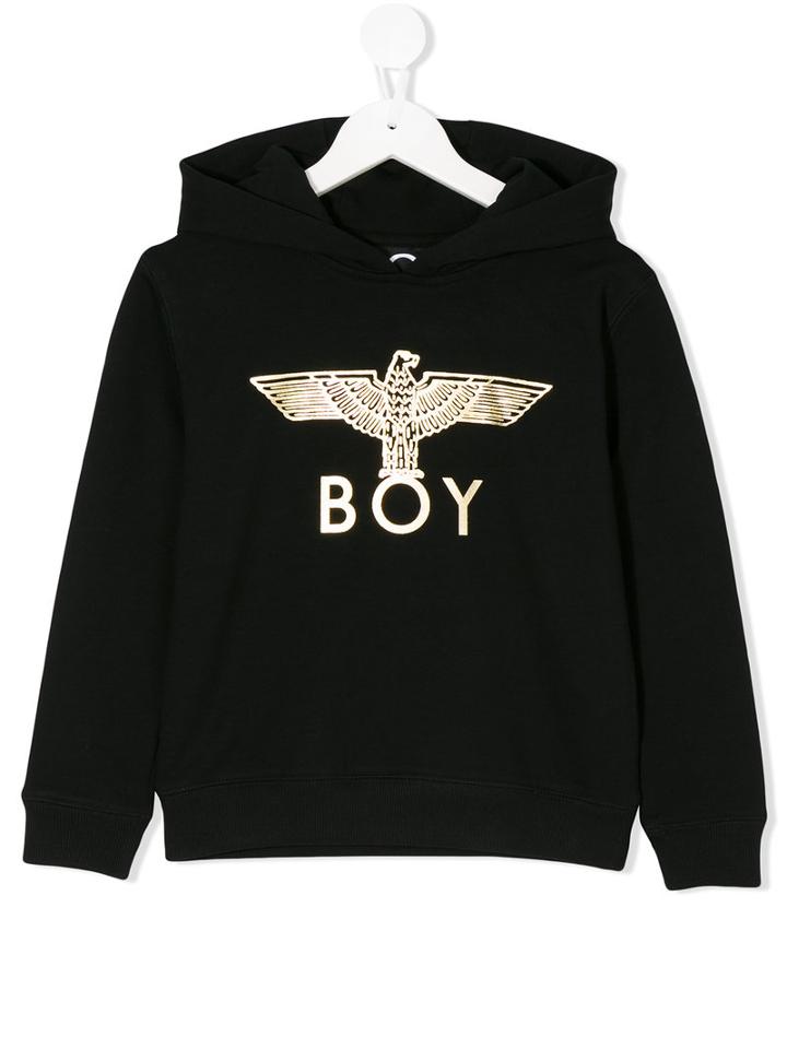 Boy London - Eagle Hoodie - Kids - Cotton/spandex/elastane - 9 Yrs, Black