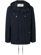 Ami Alexandre Mattiussi Multi-pocket Parka - Blue