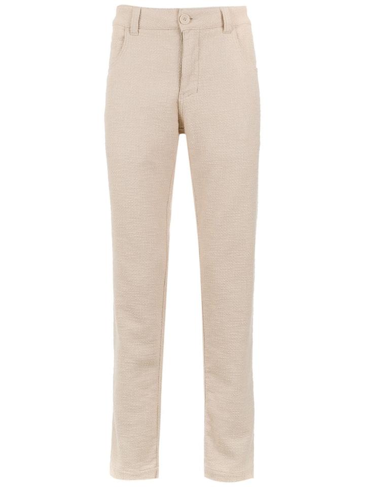 Osklen Straight Fit Trousers - Neutrals