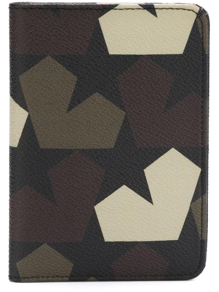 Ports 1961 Star Camouflage Print Passport Holder
