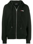 Diesel Zip-up Logo Hoodie - Black