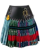 Chopova Lowena Belted Skirt - Blue