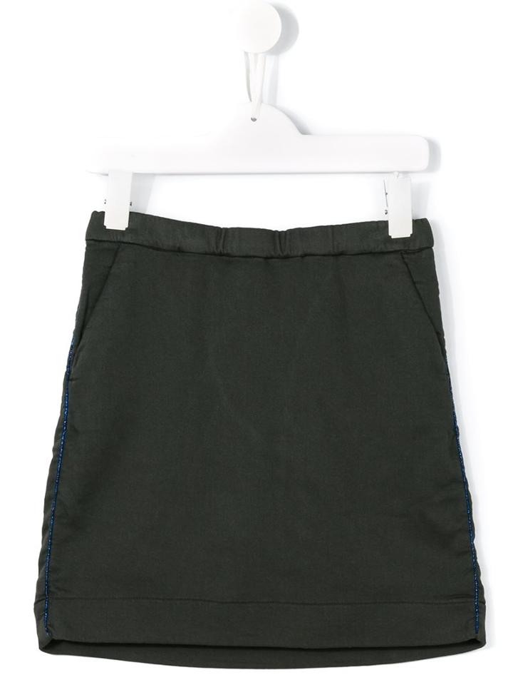 Bellerose Kids Elasticated Waist Skirt, Girl's, Size: 14 Yrs, Grey