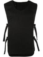 11 By Boris Bidjan Saberi Sleeveless Buckle Tank Top - Black