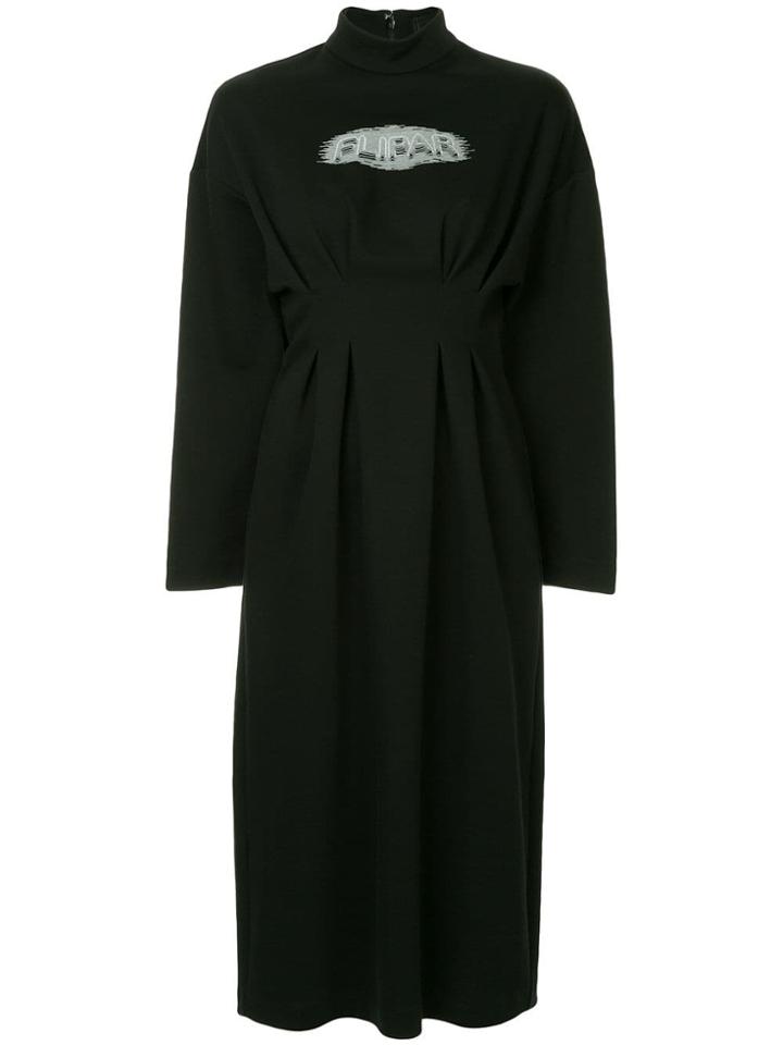 G.v.g.v. Pleated Waist Dress - Black