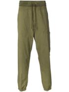 Mr & Mrs Italy Drawstring Tapered Trousers - Green