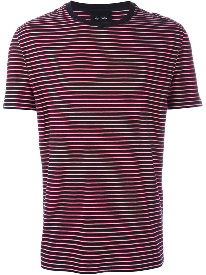 Harmony Paris Thierry T-shirt, Men's, Size: S, Red, Cotton