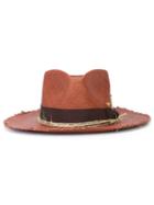 Nick Fouquet Cowboy Style Hat, Men's, Size: 58, Brown, Cotton/straw