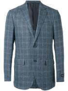 Ermenegildo Zegna - Milano Easy Blazer - Men - Silk/linen/flax/cupro/wool - 54, Blue, Silk/linen/flax/cupro/wool