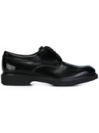 Salvatore Ferragamo Lace-up Shoes, Men's, Size: 6, Black, Calf Leather/leather/rubber