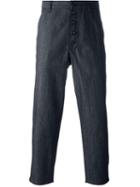 Comme Des Garçons Shirt Boy Cropped Tapered Jeans, Size: M, Blue, Cotton