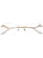 Cartier Square Framed Glasses - Gold