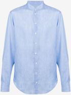 Giorgio Armani Simple Shirt - Blue