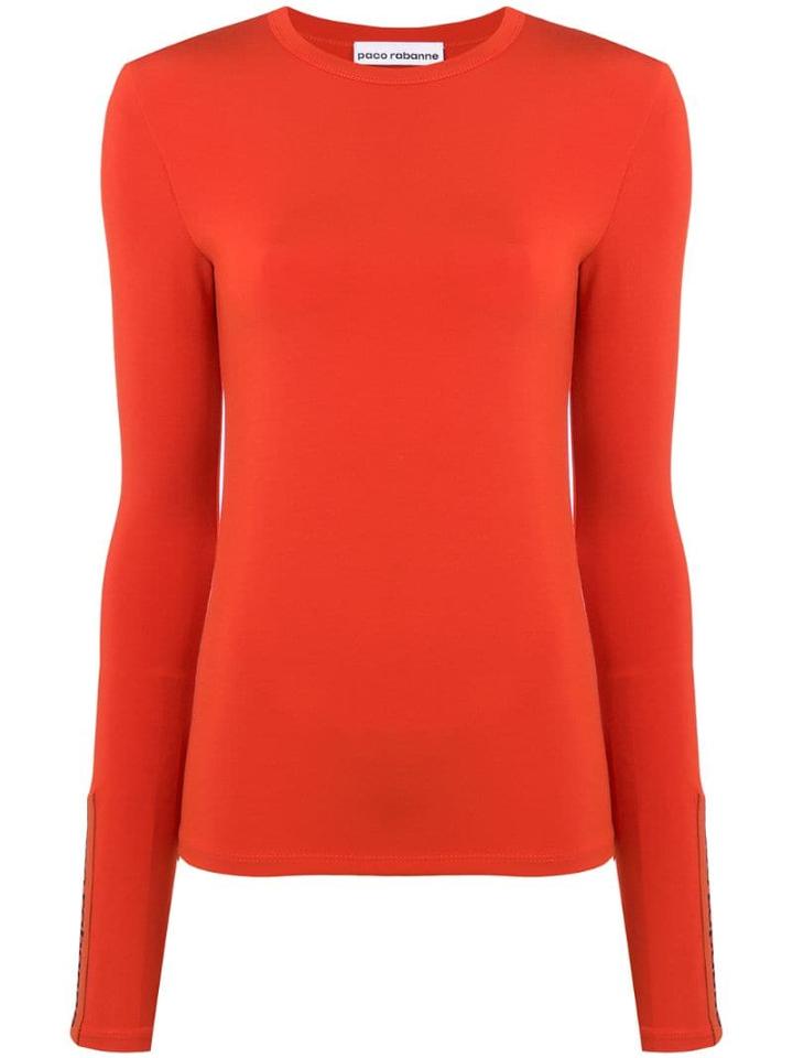 Paco Rabanne Logo Sweatshirt - Yellow