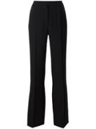 Marco De Vincenzo Tailored Flared Trousers, Women's, Size: 40, Black, Wool