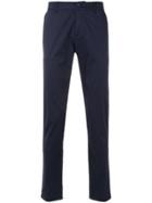 Versace Jeans Regular Designed Trousers - Blue