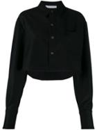 Société Anonyme Cropped Shirt - Black