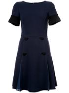 Oscar De La Renta A-line Dress - Blue