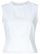 Maison Margiela Deconstructed Fitted Top - White