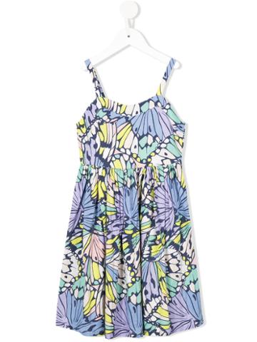 Margherita Kids - Printed A-line Dress - Kids - Linen/flax/viscose - 5 Yrs