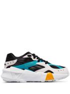 Reebok Black Aztrek Chunky Low-top Leather Sneakers -