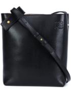 Loewe Asymmetric Crossbody Bag, Women's, Black
