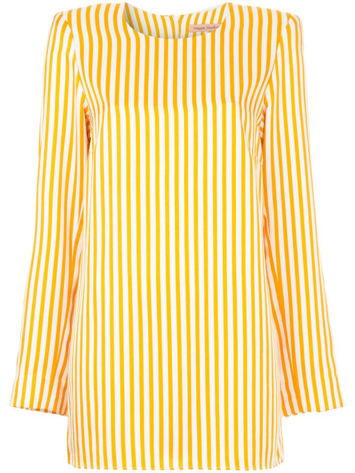 Maggie Marilyn I'm Coming Home Minidress - Yellow & Orange