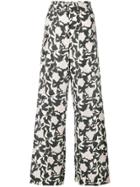 Christian Wijnants Pega Floral Trousers - Green