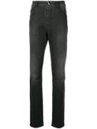 Cavalli Class Slim Faded Jeans - Black