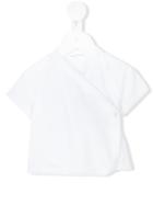 Pèqueno Tocon - V-neck Cardigan - Kids - Cotton - 0-3 Mth, White