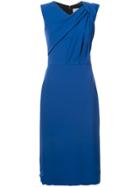 Jason Wu Ruched Detail Sleeveless Dress - Blue