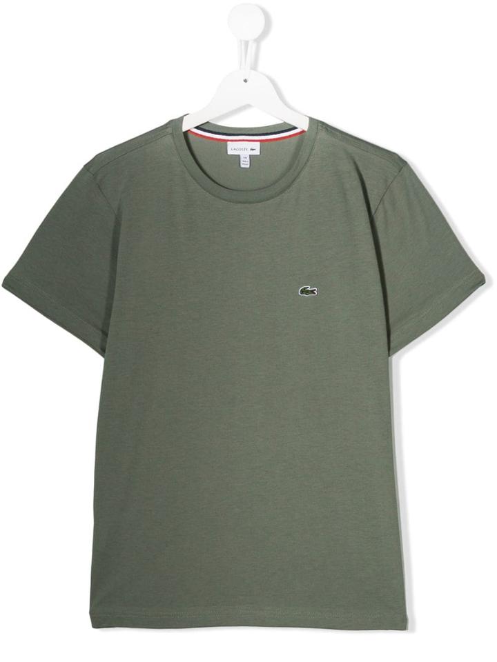 Lacoste Kids Logo T-shirt - Neutrals