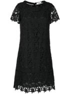 Blugirl Embroidered Lace Dress - Black
