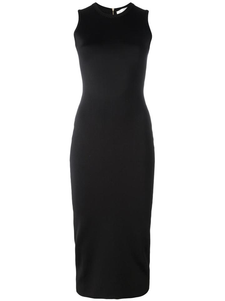 Victoria Beckham Fitted Dress, Women's, Size: 1, Black, Polyamide/spandex/elastane/viscose