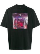 Marcelo Burlon County Of Milan Fantasy Print T-shirt - Black