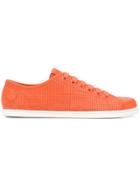 Camper Uno Perforated Sneakers - Orange