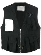 A-cold-wall* Pocket Front Gilet - Black