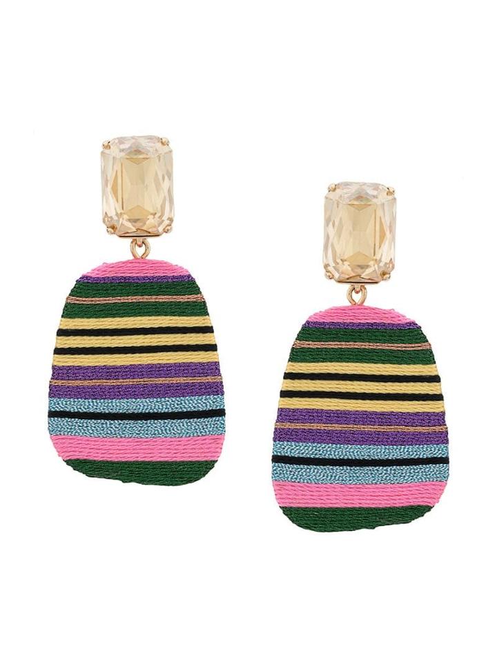 Mary Jane Claverol Tijuana Earrings - Pink