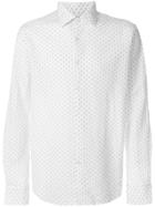 Xacus Anchor Print Shirt - White