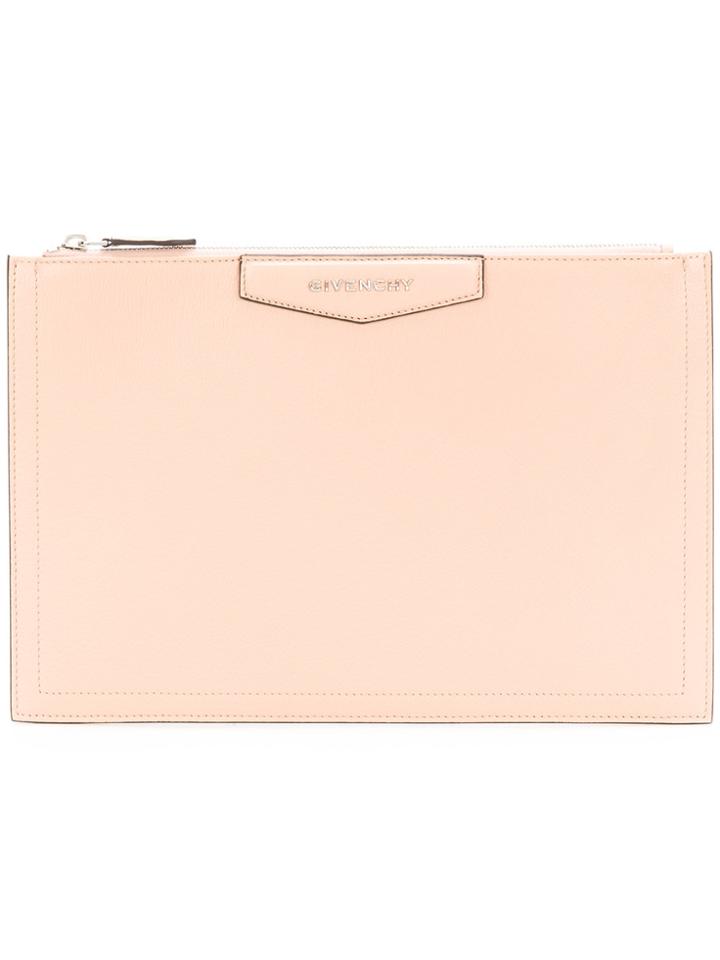 Givenchy Square Clutch Bag - Nude & Neutrals