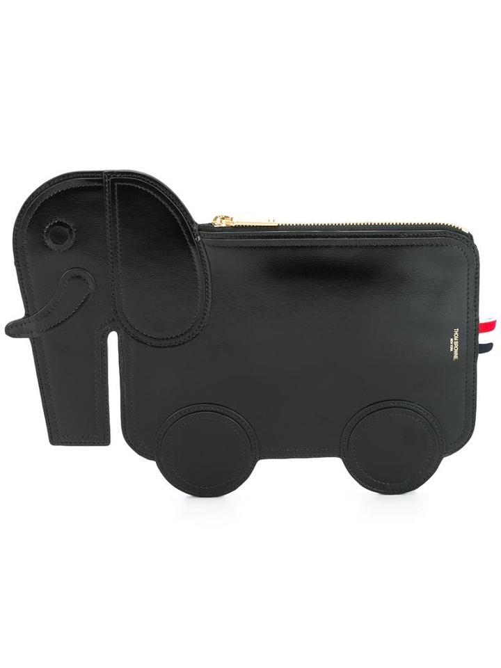 Thom Browne 'elephant' Clutch, Women's, Black