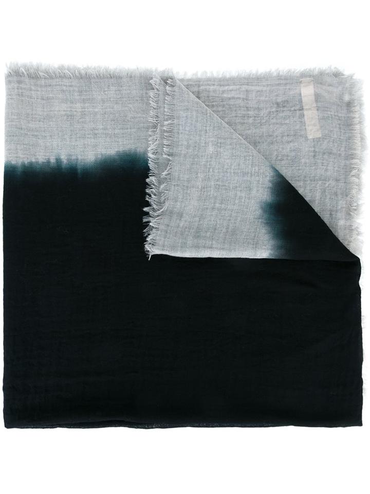 Diesel Tie-dye Scarf, Adult Unisex, Black, Wool