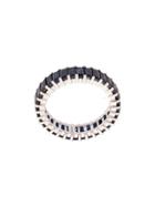 Dana Rebecca 14kt White Gold Kristyn Kylie Sapphire Band - Black
