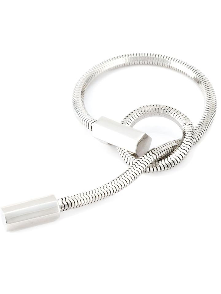 Lara Bohinc 'schumacher' Loop Bracelet - Grey