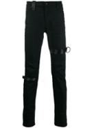 Rta Logo Skinny-fit Jeans - Black