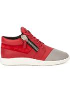 Giuseppe Zanotti Design Two-tone Mid-top Sneakers